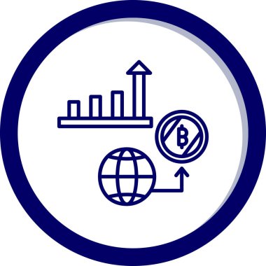 Seo modern simge kavramının vektör illüstrasyonu