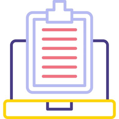 Pano. Web simgesi basit illüstrasyon