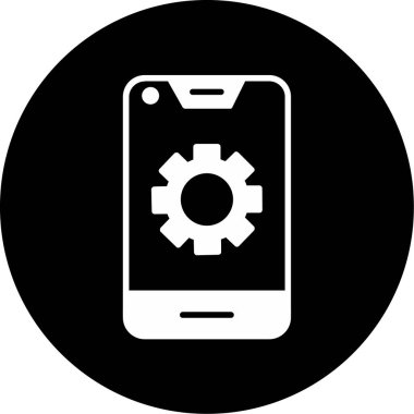 vektör cep telefonu ico