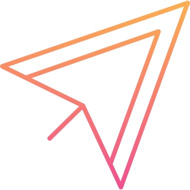 ok aşağı simge vektör illüstrasyonu