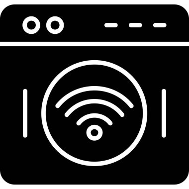 WiFi vektör satırı simgesi