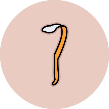 Soru işareti simgesi. Web için soru işareti vektör simgelerinin düz çizimi