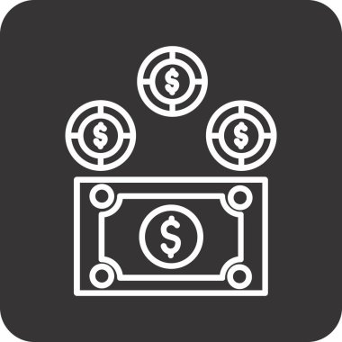 para simgesi vektör illüstrasyonu