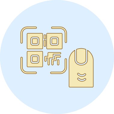 Elektronik cihaz. Web simgesi basit illüstrasyon