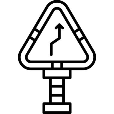 Modern ağaç simgesinin vektör illüstrasyonu