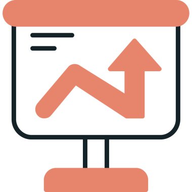 Ok. Web simgesi vektör illüstrasyonu