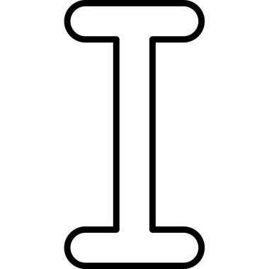 f harfi, alfabe, vektör illüstrasyonu