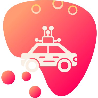 Araba yıkama ikonu. vektör illüstrasyonu