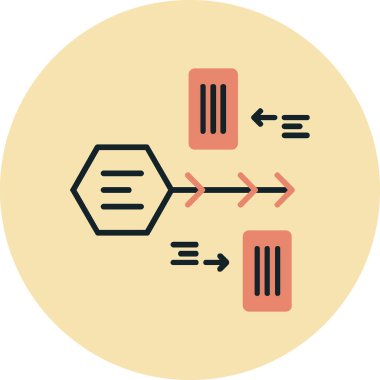 seo modern simgesinin vektör illüstrasyonu