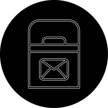 Modern b 'nin vektör illüstrasyonu eksik simgesi