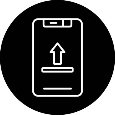 vektör telefon simgesi çizimi