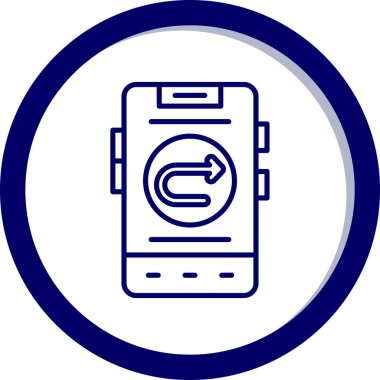 Cep telefonu. Basit resimleme