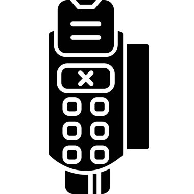 Uzaktan kontrol simgesi, basit biçim