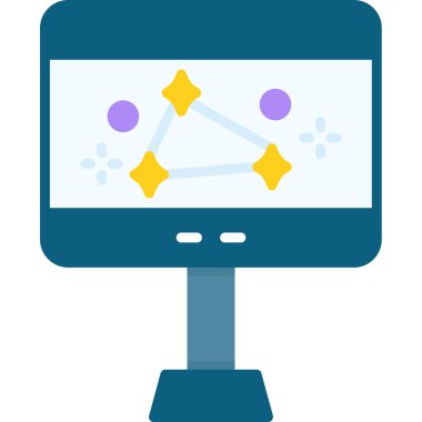 şebeke. simge basit tasarım