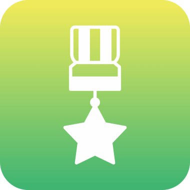 Benzersiz yıldız vektör simgesi