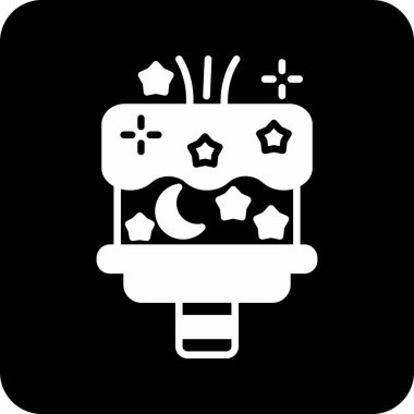 vector illustration of game controller