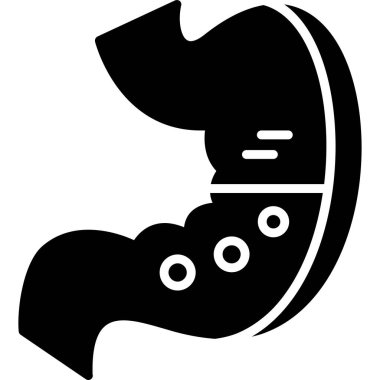 Gıda diyeti katı bir şekilde sağlıklı ikon