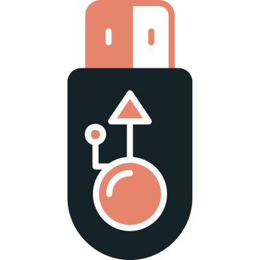 USB Flash sürücü simgesi