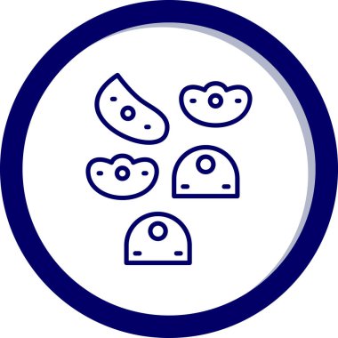 Gıda simgesinin vektör illüstrasyonu