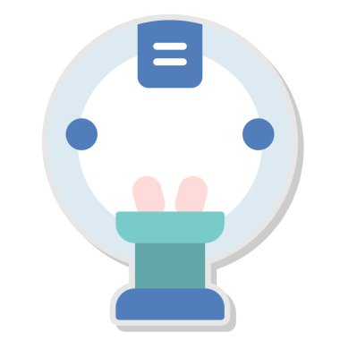 Seo simgesinin vektör illüstrasyonu