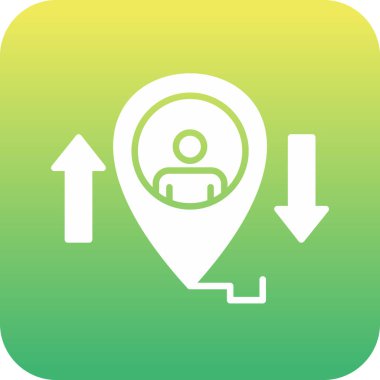 güzel konum vektör simgesi