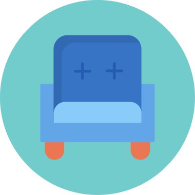 Otobüs. Web simgesi basit illüstrasyon