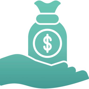 para çantası vektör simgesi