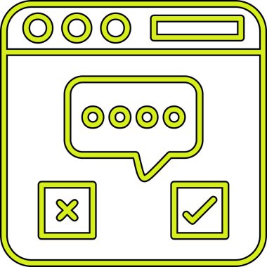 Web tasarım arayüzü, vektör illüstrasyonu