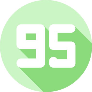 9 numaralı etiket, vektör illüstrasyon tasarımı