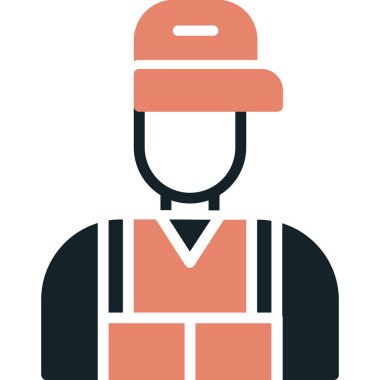 Mühendis adam vektör çizimi