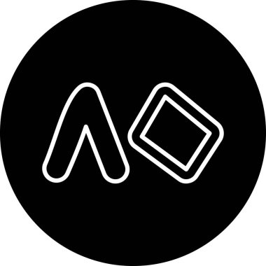 ok simgesi, vektör illüstrasyonu