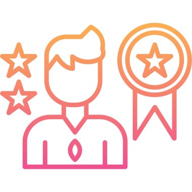 iş insanları simgesi vektör illüstrasyonu