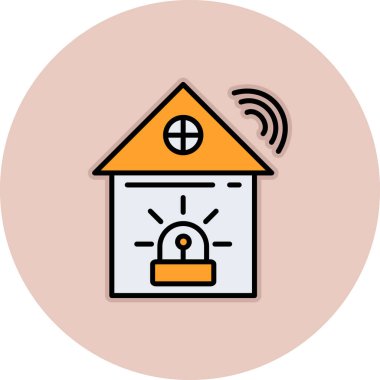 ev simgesi vektör illüstrasyonu