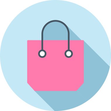 Alışveriş. Web simgesi basit illüstrasyon