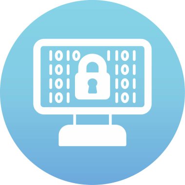 Kolayca değiştirebilen ya da düzenleyebilen internet ağ güvenlik vektörü simgesi