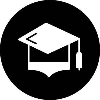 vektör mezuniyet simgesi çizimi