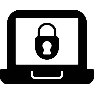 Internet güvenlik vektör simgesi