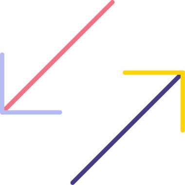 Ok simgesi. vektör illüstrasyonu