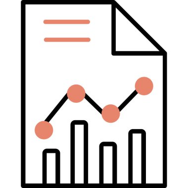 data analizi vektör simgesi modern illüstrasyon tasarımı