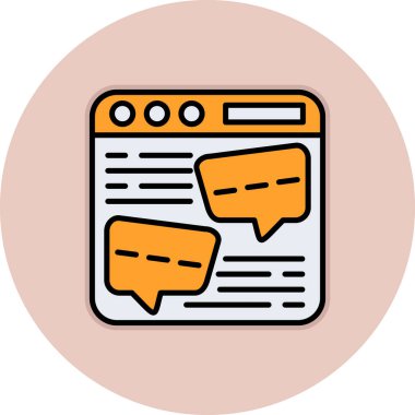 seo modern simgesinin vektör illüstrasyonu