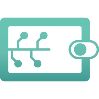 bilgisayar simgesi vektör illüstrasyonu