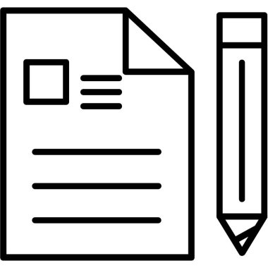 belge dosya simgesi ana hat biçiminde