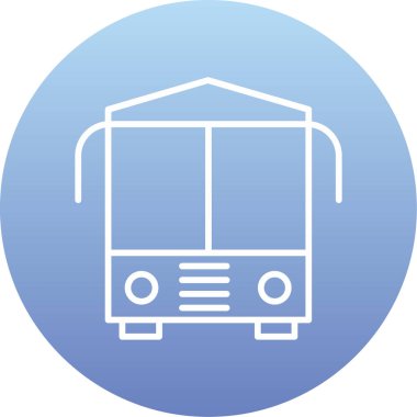 eşsiz yol vektör çizgisi simgesi