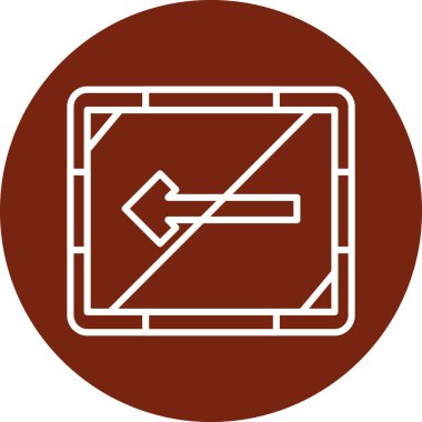 ok simgesinin vektör illüstrasyonu