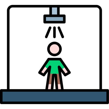 Çizgi film simgesinin vektör çizimi