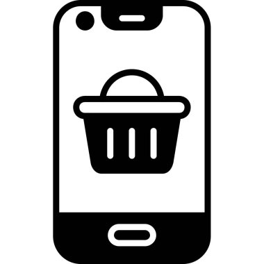 cep telefonu simgesi vektörü.