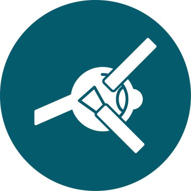 Çekiç ikonu vektör illüstrasyonu