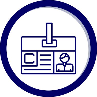 Basit vektör simgesi, ofis oluşturma illüstrasyonu