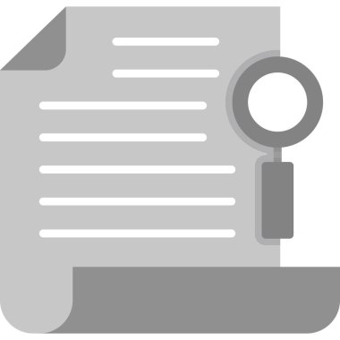 Arama simgesi vektör illüstrasyonu