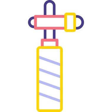 Şırınga web simgesi vektör çizimi